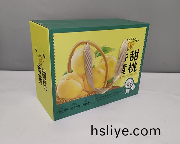 特(te)産黃桃紙箱包裝