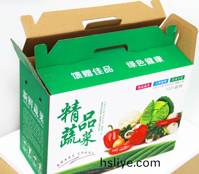 河南蔬菜綵色紙箱加工